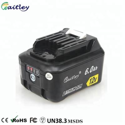 China power tools japan power tools 100% cells 12v 6ah lithium ion battery pack for makita drill battery bl1015 194550-6 194551-4 for sale