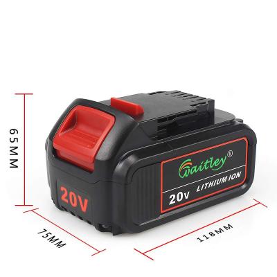 China Power Tools Bulk Max 20 Volt XR 6.0Ah Replacement Lithium Ion Power Tool Battery Pack DCB206 for sale