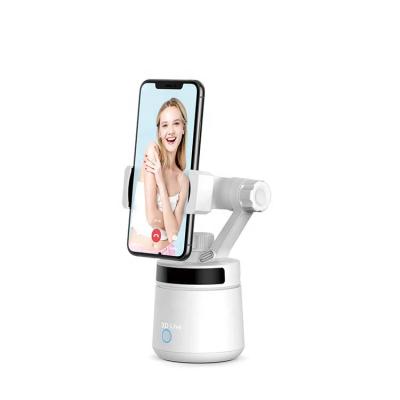 China Adjustable Smart Selfie Tripod 360 Degree Rotation Automatic Face Object Tracking Mobile Phone Holder for sale