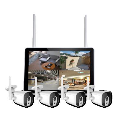 China NIGHT VISION 1080p 12.5inch LCD 9CH 2MP WiFiI IPC NVR KIT SET Home Security System for sale