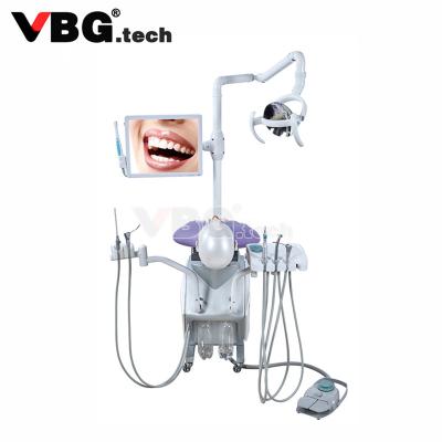 China High Speed ​​Lab Four Hand Dental Simulation Dental Equipment Unit System Teaching Operation Handpiece Clinical Practicing Desk for sale