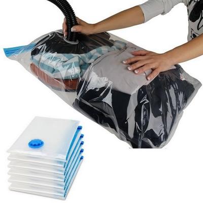 China Eco - Friendly Vegetables 60x80cm Large Clothes Storage Vacuum Travel Bag for sale