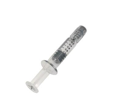 China Medical Prefilled Saline Syringe Metal Luer Plunger Lock HD Glass Injection And Puncture Instrument CE White EOS 3 Years for sale