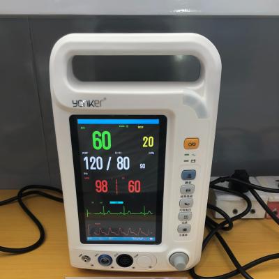 China CE h2 12 inch patient to monitor portable CE YK-8000C 12 inch touch screen medical monitoring equipment YK-8000C for sale