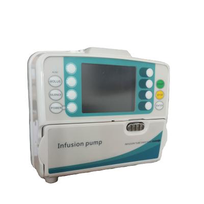 China Hospital ICU Infusion Pump Set HK100 LED Screen Portable Mini Syringe Veterinarian Medical Electron Infusion Pump for sale