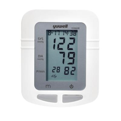 China Yuwell Digital Blood Pressure Monitor YE660B Convenient Arm Medical Cheap Automatic Blood Pressure Monitor for sale