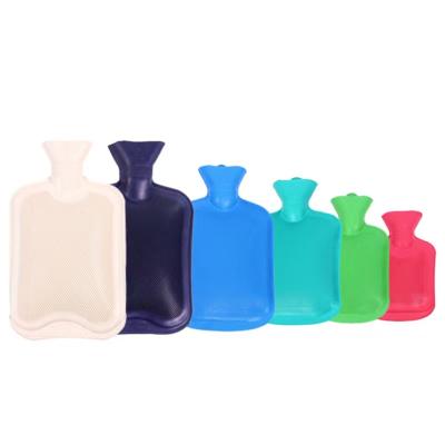 China Hot Selling Body Hand Warmer Home Use Hot Water Bottle Warmer Rubber Water Bottle Bag for sale