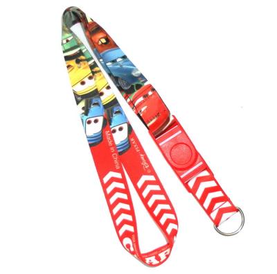 China Heat Transfer Lanyard With Buckle for sale