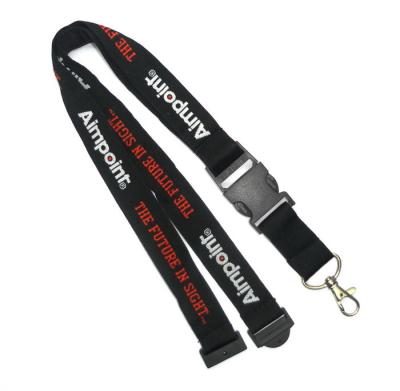 China Personalised Custom Woven Lanyards , Safety Break Away Lanyard for sale