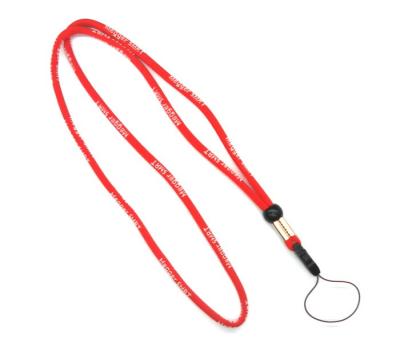 China Tube Polyester Custom Woven Lanyards For USB Stick , Nokia Phone for sale