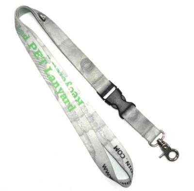 China Custom PET Eco Friendly Lanyards With Heat Transfer Print For Camera for sale