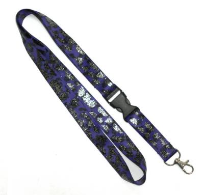 China PET Security Eco Friendly Lanyards With Plastic Buckle For ID Card for sale