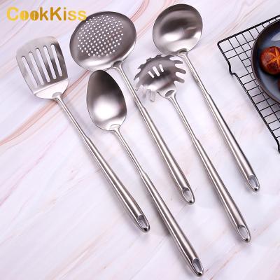 China Sustainable 9pcs/set Kitchen Accessories 304 Stainless Steel Cookware Utensils Set Cooking Tool for sale