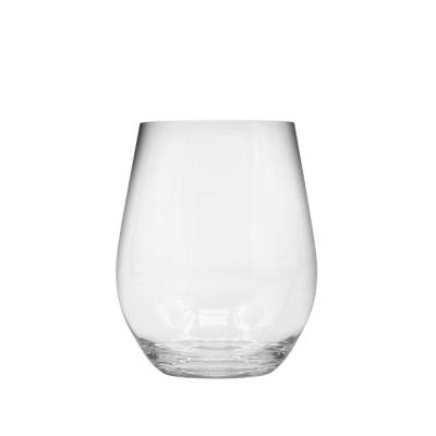 China Tritan Sustainable Shatterproof Stemless Dishwasher Safe 100% Plastic Wine Glasses for sale