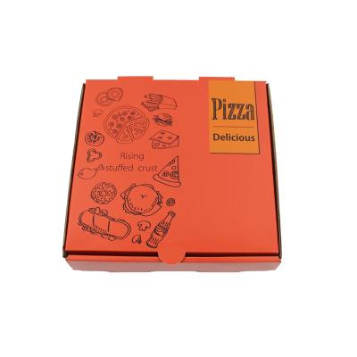 China New Type Recycled Materials 2021 Top Selling Pizza Box Supplier Pizza Box Custom 14 Inch Pizza Packing Boxes for sale