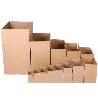 China Recycled Custom Printed Materials Box Packaging Ready To Ship Small Cute Shipping Boxes Wholesale Shipping Boxes for sale