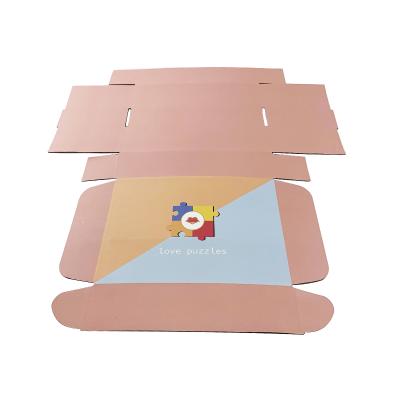 China Customized High Quality Folding Recyclable Size Envelope Box Puzzle Box Toy Packaging Box for sale