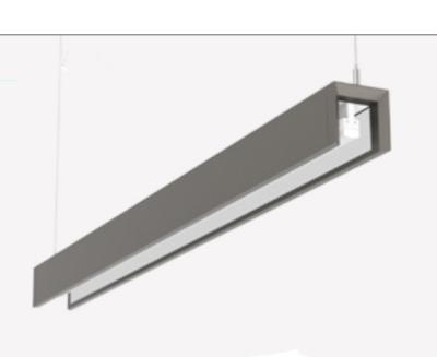 China Modern linkable ultra-thin strip light hanging through smd 55w led linear light for lighting project for sale