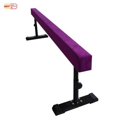 China Non Slip High Performance Folding Floor Gym Equipment Triple Balance Beam for sale