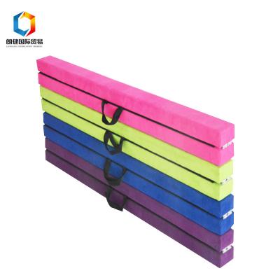 China Factory direct supply non-slip exercise balance beam gymnastics training balance bar for sale