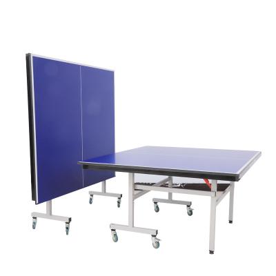 China Training Competition Or MDF Standard Size 15Mm Table Tennis Table With Wheels For Sale for sale