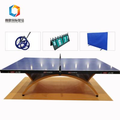 China Competition Or Modern Ping Pong Table Training Fitness Equipment Standard Size 25mm Prices for sale