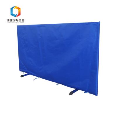 China Oxford Cloth + Galvanized Steel Pipe 3kg Weight Oxford Cloth Ping Pong Surrounds Barriers Ping Pong Ball Baffle for sale