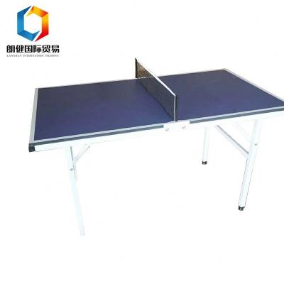 China Good Quality Mini Foldable Folding Portable Kids Ping Pong Tennis MDF Table for sale