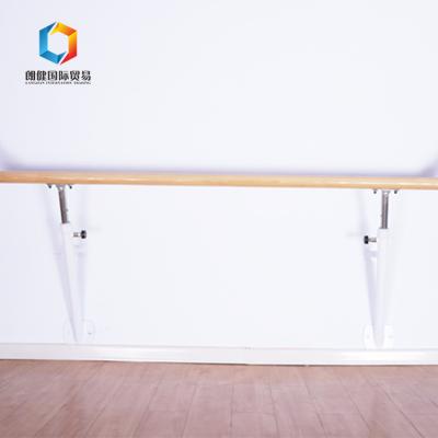 China Multifunctional Wholesale Exercise Safety 800-1250mm Single Barre Wall Mounted Ballet Barre for sale