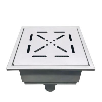 China Modern Special 304 Stainless Steel Kitchen Floor Drain Products Hot Sale Cheap High Quality Square Floor Drain for sale