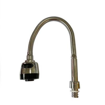 China Modern Lemon Chrome ABS Shower Head Flexible Hose Kitchen Faucet Spout Kitchen High Pressure Mixer Tap Spray Flexible Spout For Kitchen for sale