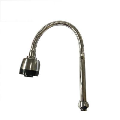 China Modern High Pressure Adjustable Plastic Sink Faucet Lemon Spout Kitchen Faucet Stainless Steel Flexible Hose Pipe for sale