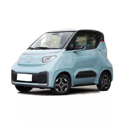 China Wuling Nano Luxury EV 4 Wheels 5 Seats Mini Made Solar Electric Car in China 2497*1526*1616 for sale