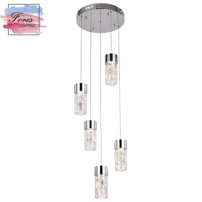 China Custom Modern Design Art Pendant Lamp With ETL Chandeliers Hanging Light Leads Silicone Kitchen Pendant Light for sale