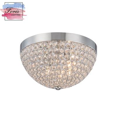 China OEM Classic Round Ceiling Light Fixture Classic Flush Mounts G9 Hanging Lights Modern Home Ceiling Lamp for sale