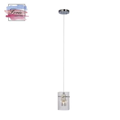 China OEM Zhongshan Modern Simple Lighting G9 Chrome Pendant Light Chandeliers Hanging Light Silicone Kitchen Pendant Light for sale