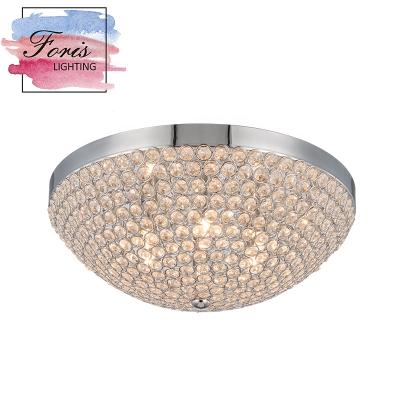 China Wholesale Modern OEM 6 Lights G9 Ceiling Design Flush Mount Modern Indoor Roof Lights Crystal Hanging Ceiling Lamp Home for sale