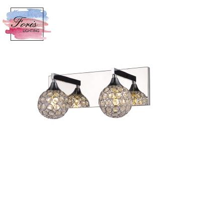 China Mold europea style traditional private light with crystal ball lights wall light for sale