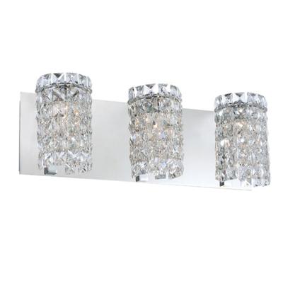 China Modern Hot Selling Modern Wall Light For Bathroom Crystal Glass Vanity Light for sale