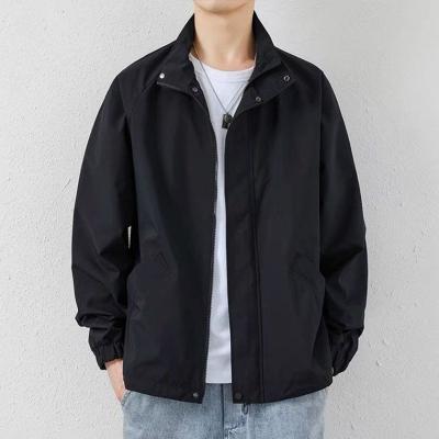 China Breathable zip up casual men's custom jackets 2023 for sale