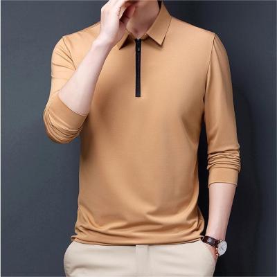 China Anti-wrinkle luxury bulk polo shirts for men for sale