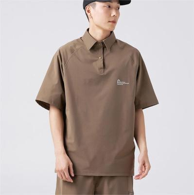 China Anti-wrinkle oversize polo shirts men custom premium quality for sale