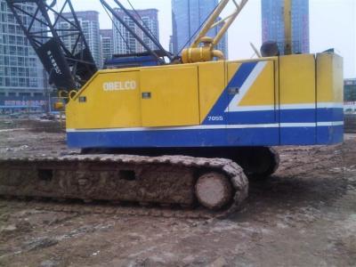 China 50T kobelco crawler crane 7055,Indonesia Malaysia Philippines for sale