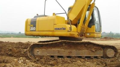 China pc200-7 2008 used excavator komatsu hydraulic excavator japan dig machinery for sale