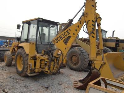 China Used  JCB-3CX front end loader heavy machinery backhoe for sale