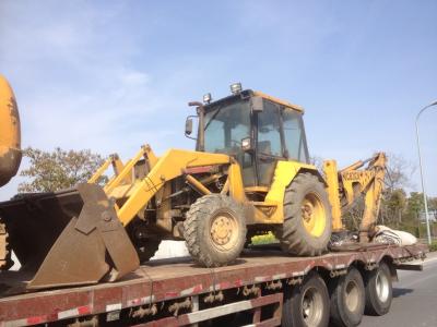 China Used  JCB-3CX front end loader heavy machinery backhoe for sale