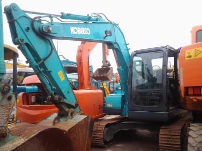 China crawler moving type used Kobelco SK75 minicrawler excavator with hydraulic engine second for sale