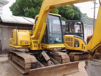 China crawler moving type used komatsu PC60-7 japan mini crawler excavator for sale