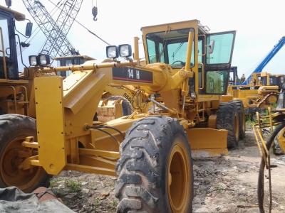 China used motor grader  14H second hand MOTOR GRADER 2nd grader original paint for sale