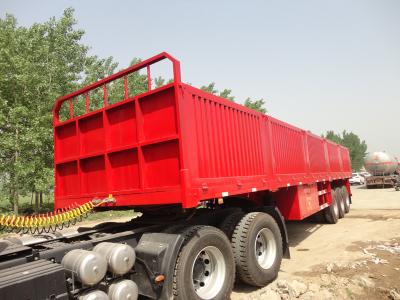 China brand new china  lowbed Semi-trailer with 4-axles excavator trailer. excavator trailer Te koop